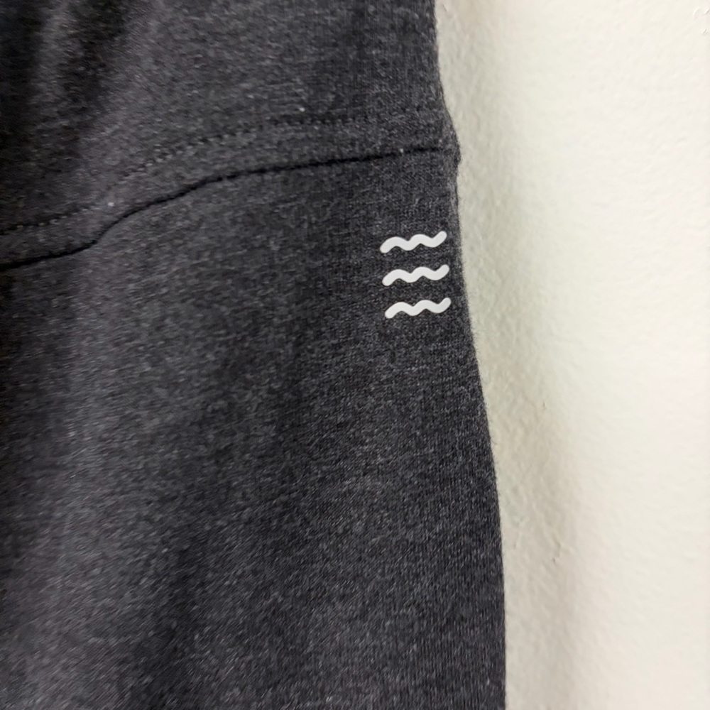Free Fly Set Bamboo Mock Neck Pullover / Jogger Size Small Dark Gray - Picture 12 of 12